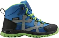 Buty dla chłopców - Mc Kinley Santiago Aqx Dziecięce buty trekingowe, Greenlime Bluedark B, 38 EU - miniaturka - grafika 1