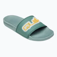 Klapki i japonki męskie - Klapki męskie Quiksilver Rivi Wordmark Slide II sage WYSYŁKA W 24H 30 DNI NA ZWROT - miniaturka - grafika 1