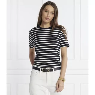 Koszulki i topy damskie - Tommy Hilfiger T-shirt | Slim Fit - grafika 1