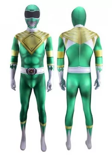Strój Kostium Tommy Zielony Power Rangers 158/164 - Stroje karnawałowe - miniaturka - grafika 1