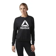 Bluzy sportowe damskie - Bluza treningowa damska Reebok Workout Ready Activchill Crew Neck - miniaturka - grafika 1