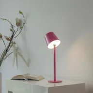 Lampy stojące - Lampka biurkowa Boteria Pink - miniaturka - grafika 1