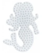 Prace ręczne dla dzieci - Hama 332 - podkładka syrenka - koraliki midi - miniaturka - grafika 1