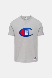 Koszulki sportowe męskie - Champion T-shirt - Szary - Mężczyzna - XS(xs) - 214371-EM006 - grafika 1