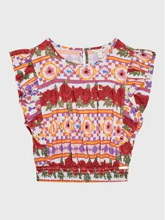 Guess Bluzka J3GH03 WFBN0 Kolorowy Regular Fit - Bluzki damskie - miniaturka - grafika 1