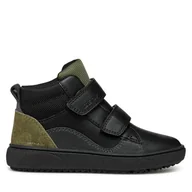 Buty dla chłopców - Sneakersy Geox J Theleven Boy B Abx J36LEA 05422 C0005 M Czarny - miniaturka - grafika 1