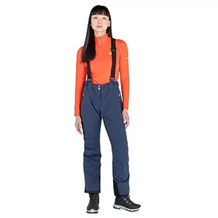 Dare 2b Damskie Salopette De Ski Imperméable EDiffused Ii bottoms, Nightfall, FR : 2XL (talia Fabricant : 18) - Spodnie narciarskie - miniaturka - grafika 1