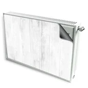 Dekoracje domu - magnes mata magnetyczna kaloryfer dekor jasne deski - miniaturka - grafika 1