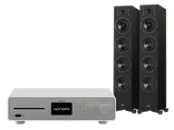 Zestawy stereo - Sonoro Maestro Quantum (biały) + Diva 6 (czarny) - miniaturka - grafika 1