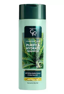 Golden Rose - Purify & Hydrate Shampoo - Oczyszczająco-nawilżający szampon do włosów normalnych i tłustych - 430 ml - Szampony do włosów - miniaturka - grafika 1
