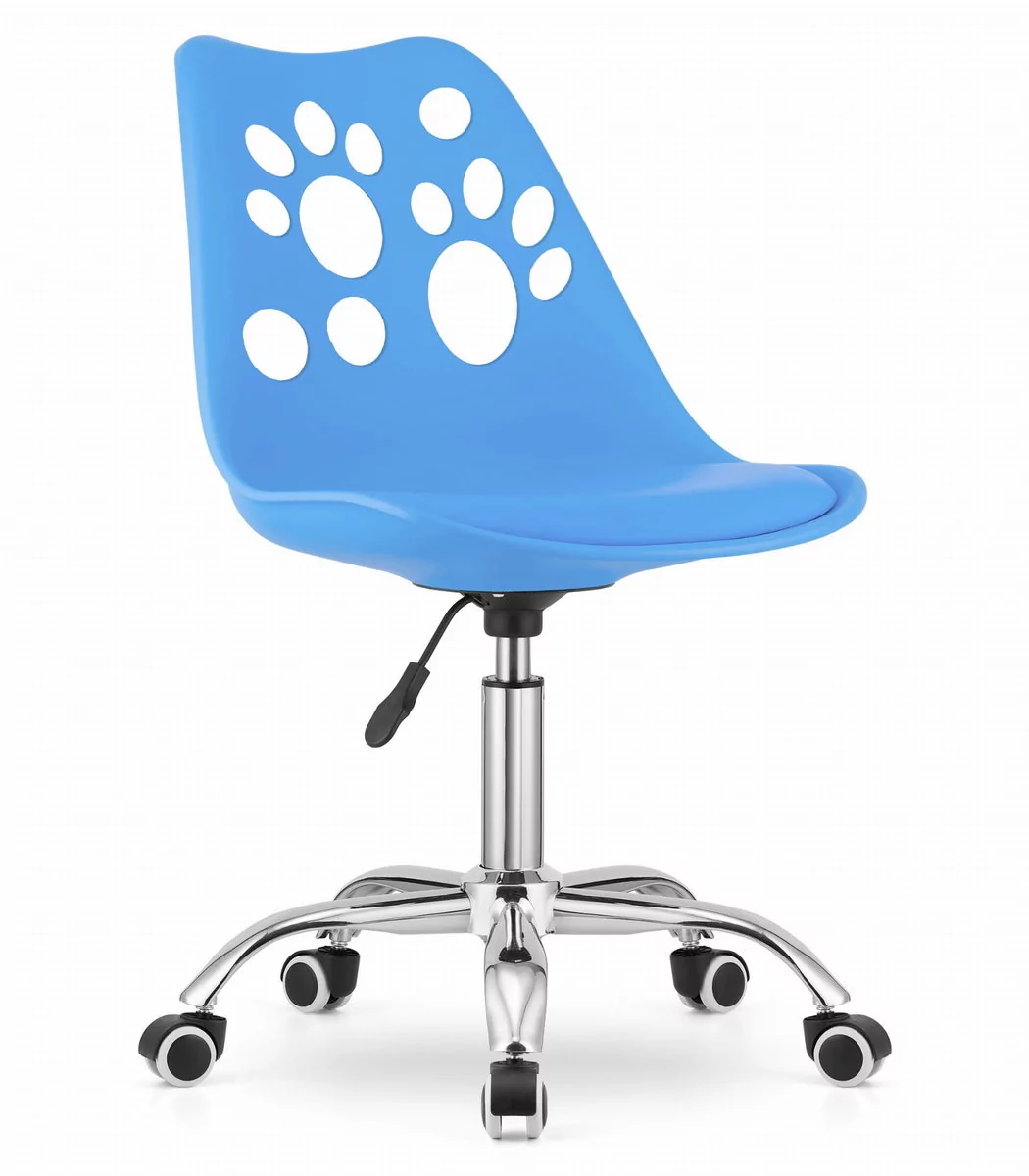 LEOBERT Krzesło biurowe LEOBERT Krzesło obrotowe PRINT niebieskie model_3736_1-PRINT-JACY70