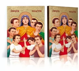Ikona religijna Święta Felicyta - Ikony i obrazy sakralne Ikona religijna Święta Felicyta - Ikony i obrazy sakralne - miniaturka - grafika 1