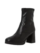 Botki damskie - Tamaris Damskie botki 1-1-25379-41, czarny, 39 EU - miniaturka - grafika 1