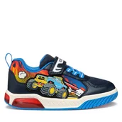 Buty dla chłopców - Sneakersy Geox J Inek J559CE 01454 C0693 D Granatowy - miniaturka - grafika 1
