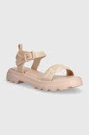 Sandały damskie - Melissa sandały TOWN SANDAL AD damskie kolor różowy na platformie M.35803.AV530 - miniaturka - grafika 1