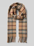 Apaszki i szaliki męskie - Szal z frędzlami model ‘Fraasberry’ - miniaturka - grafika 1