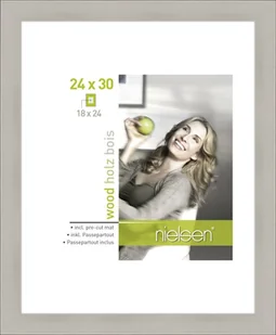 Nielsen Design Apollo silver 24x30 Wooden Frame 8988010 - 8988010 - Ramki na zdjęcia - miniaturka - grafika 1