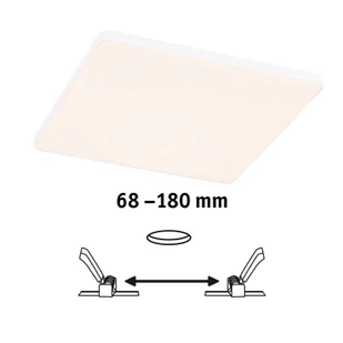 Paulmann Veluna Edge IP44 3 000 K 20x20cm - Oprawy, klosze i abażury - miniaturka - grafika 1