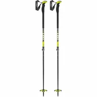 Kijki narciarskie - Słupy teleskopowe LEKI Aergon 2 Darkantracyt-neony-żółto-biały 110-150cm - miniaturka - grafika 1