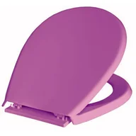 Deski sedesowe - Deska WC LILIA różowa - miniaturka - grafika 1