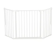 Zabezpieczenia dla dzieci - Baby Dan Barierka NewFlex M 90 140 cm biała - miniaturka - grafika 1