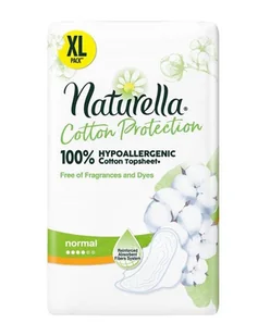 Naturella Podpaski Cotton Protection Normal Deo 18szt - Podpaski - miniaturka - grafika 1