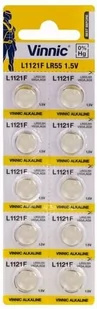 Bateria alkaliczna G8/LR55 VINNIC, 10 szt. - Baterie i akcesoria - miniaturka - grafika 1
