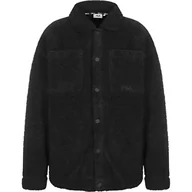 Kurtki męskie - FILA Męska kurtka Berance Sherpa, Moonless Night, S - miniaturka - grafika 1