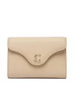 Portfele - Coccinelle Portfel SSL Coccinelle C-Me E2 SSL 11 D6 21 Beżowy jasny - miniaturka - grafika 1