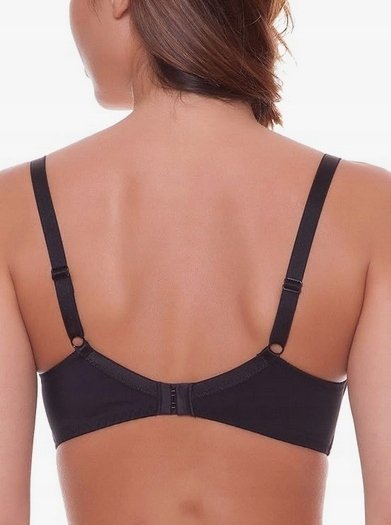 Selene Biustonosz Damski Czarny Gładki 70d Jgm