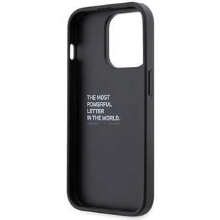 Etui BMW BMHCP14L22GSLK iPhone 14 Pro 6.1" czarny/black hardcase Grip Hot Stamp - Etui i futerały do telefonów - miniaturka - grafika 7