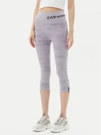 Spodnie damskie - EA7 Emporio Armani Legginsy 7W000518 AF13714 UA092 Fioletowy Slim Fit - miniaturka - grafika 1