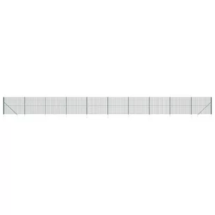 Ogrodzenie z siatki, z kotwami, zielone, 1,8x25 m Lumarko! - Ogrodzenia - miniaturka - grafika 3