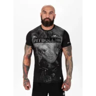 Kimona, stroje i obuwie - Pit Bull Koszulka Techniczna Mesh Performance Pro Plus Born In 1989 - miniaturka - grafika 1