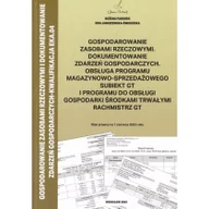 Podręczniki dla liceum - Padurek Gospodarowanie zasobami rzeczowymi, dokumentowanie zdarzeń gospodarczych, obsługa programu magazynowo-sprzedażowego subiekt gt i programu do obsługi gospodarki środkami trwałymi. Rachmistrz GT Bożena , Ewa Janiszewska-Świderska - miniaturka - grafika 1