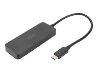 Złącza, przejściówki, adaptery - DIGITUS USB-C - 3x DP MST Video Splitter DP 1.4 4K/60Hz - miniaturka - grafika 1