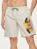 Kąpielówki męskie - EA7 Emporio Armani Szorty kąpielowe 902047 4R751 23814 Szary Regular Fit - miniaturka - grafika 1