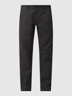 Chinosy o kroju tapered fit z bawełny model ‘Pilotte’ - Spodnie męskie - miniaturka - grafika 1