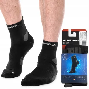 BRUBECK multifunkcyjne skarpety trekkingowe SPORTOWE z JONAMI SREBRA 45-47 - Skarpetki męskie - miniaturka - grafika 1