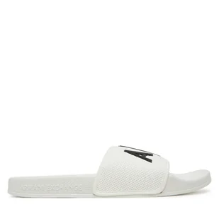 Klapki Armani Exchange XUP001 XV820 K488 Biały - Klapki i japonki męskie - miniaturka - grafika 1