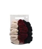 Ozdoby do włosów - Solida Scrunchie bunt 7cm Gumka do włosów 3 szt. - miniaturka - grafika 1