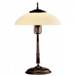Amplex Stojąca lampka stołowa ONYX 8751 antyczna do jadalni vintage patyna matowa - Lampy stojące - miniaturka - grafika 1