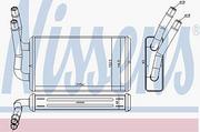 Nagrzewnice samochodowe - NISSENS Wymiennik ciepła, ogrzewanie wnętrza 71778 71778 - miniaturka - grafika 1