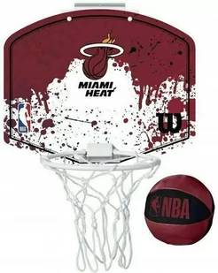 WILSON Miami Heat Mini Tablica do koszykówki - Koszykówka - miniaturka - grafika 1