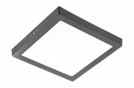 Oprawy, klosze i abażury - Oprawa natynkowa downlight MATIS PLUS kwadratowa, 24W, 2000Lm, 4000K, czarna aluminiowa rama - miniaturka - grafika 1
