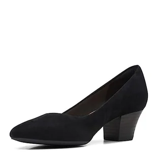 Clarks Damskie czółenka Teresa, czarny, imitacja weluru, 41 EU - Czółenka - miniaturka - grafika 1