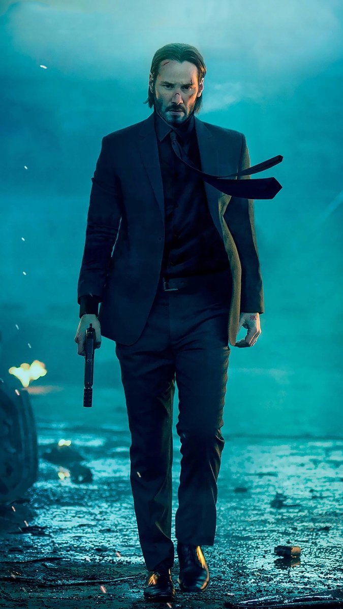 PODKŁADKA POD MYSZ Nadruk 22x18 cm John Wick 4 Keanu Reeves Tekst Prezent