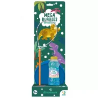 Bańki mydlane - Mega zestaw do tworzenia baniek mydlanych Dinozaury 450 ml Maksik - miniaturka - grafika 1