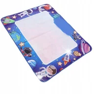 Zabawki sensoryczne - Wodna Mata Wielofunkcyjna Z Motywem Kosmosu Zestaw Z Pisakami Szablonami - miniaturka - grafika 1