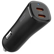 Ładowarki samochodowe - Ładowarka samochodowa SPIGEN EV502 50W Czarny | Bezpłatny transport - miniaturka - grafika 1